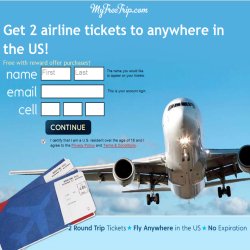 Get 2 United Airline vouchers to the destination of your choice - see details.